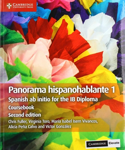Panorama hispanohablante 1 Coursebook with Digital Access (2 Years): Spanish ab initio for the IB Diploma (Spanish Edition) cover