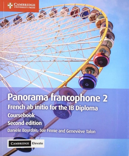 Panorama francophone 2 Coursebook with Digital Access (2 Years): French ab initio for the IB Diploma (French Edition) cover