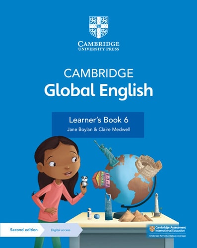 Cambridge Global English Learner's Book 6 with Digital Access (1 Year): For Cambridge Primary English as a Second Language (Cambridge Primary Global English) cover