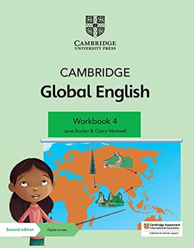 Cambridge Global English + Digital Access 1 Year: For Cambridge Primary English As a Second Language (Cambridge Primary Global English, 4) cover