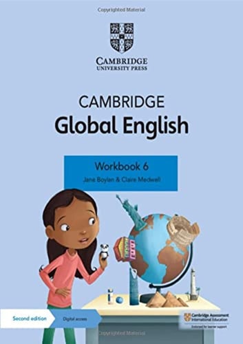 Cambridge Global English Workbook 6 with Digital Access (1 Year): For Cambridge Primary English as a Second Language (Cambridge Primary Global English) cover