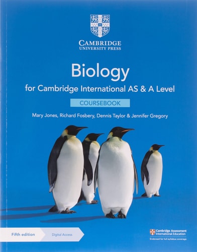 Cambridge International AS & A Level Biology Coursebook with Digital Access (2 Years) 5ed cover