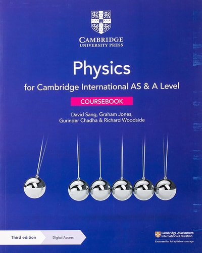 Cambridge International AS & A Level Physics Coursebook with Digital Access (2 Years) 3ed cover