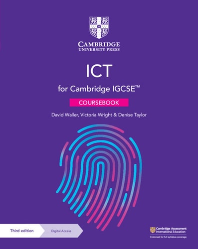 Cambridge IGCSE™ ICT Coursebook with Digital Access (2 Years) (Cambridge International IGCSE) cover