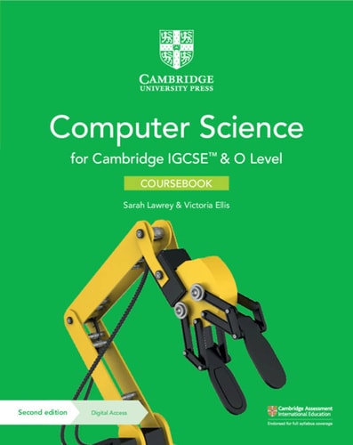 Cambridge IGCSE™ and O Level Computer Science Coursebook with Digital Access (2 Years) (Cambridge International IGCSE) cover