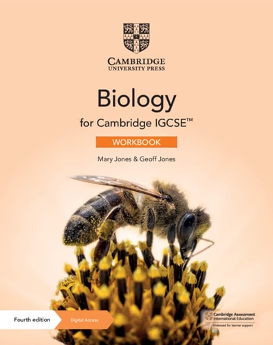 Cambridge IGCSE™ Biology Workbook with Digital Access (2 Years) (Cambridge International IGCSE) cover