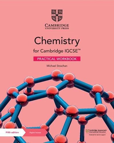 Cambridge IGCSE™ Chemistry Practical Workbook with Digital Access (2 Years) (Cambridge International IGCSE) cover