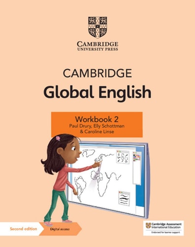 Cambridge Global English + Digital Access 1 Year: For Cambridge Primary and Lower Secondary English As a Second Language (Cambridge Primary Global English, 2) cover