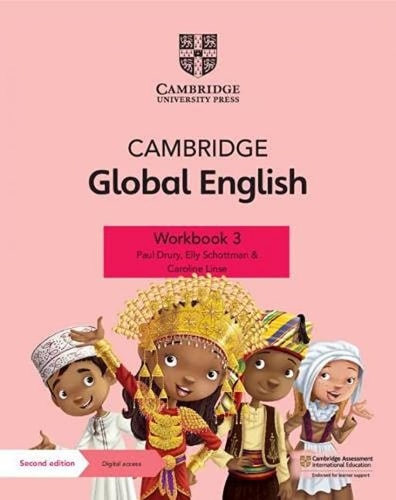 Cambridge Global English Workbook 3 with Digital Access (1 Year): for Cambridge Primary and Lower Secondary English as a Second Language (Cambridge Primary Global English) cover