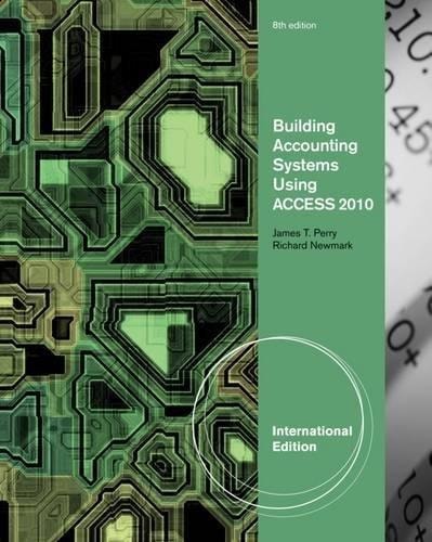 Building Accounting Systems Using Access 2010 cover