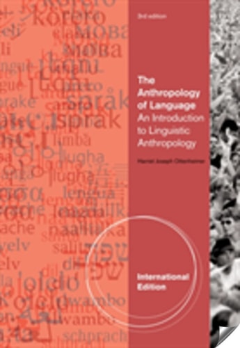 The Anthropology of Language An Introduction to Linguistic Anthropology cover