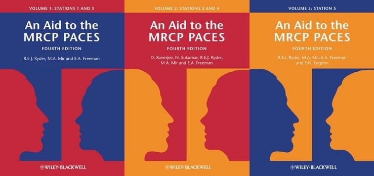 An Aid to the MRCP PACES, Volumes 1, 2 And 3 Stations 1 - 5 cover