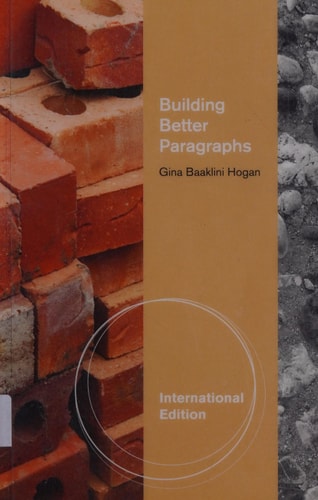 Building Better Paragraphs, International Edition cover