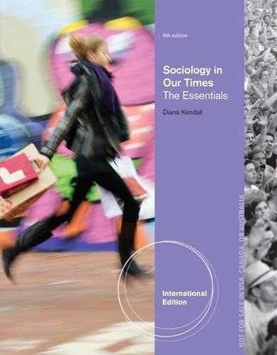 Sociology in Our Times The Essentials cover