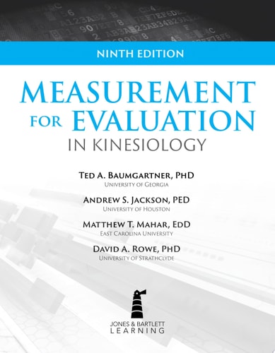 Measurement for Evaluation in Kinesiology cover