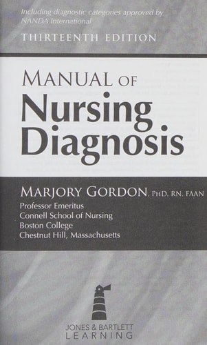 Manual of Nursing Diagnosis . cover