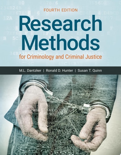 Research Methods for Criminology and Criminal Justice cover