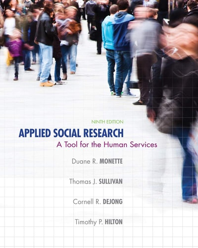 Applied Social Research: A Tool for the Human Services cover