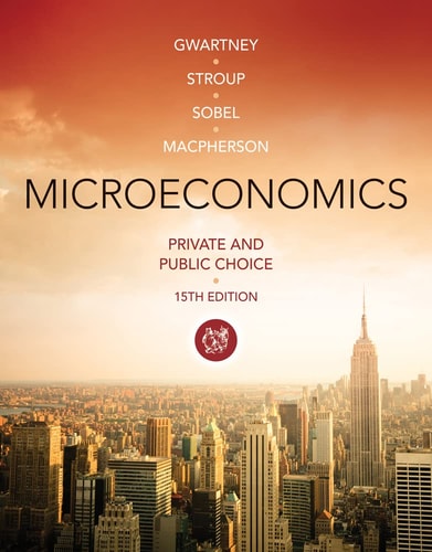 Microeconomics: Private and Public Choice cover