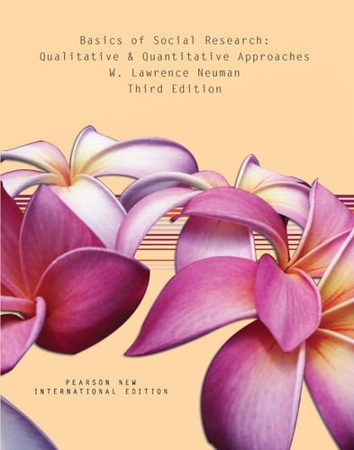 Basics of Social Research Qualitative & Quantitative Approaches cover