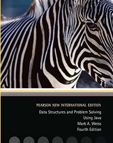 Data Structures and Problem Solving Using Java cover