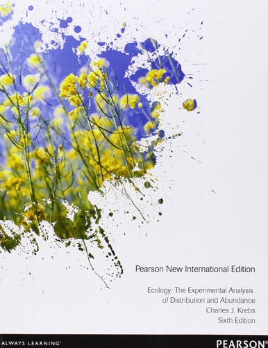Ecology The Experimental Analysis of Distribution and Abundance cover