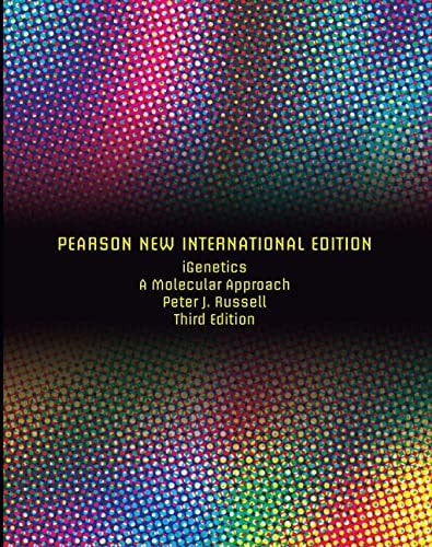 IGenetics A Molecular Approach cover