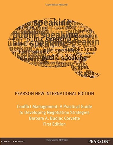 Conflict Management A Practical Guide to Developing Negotiation Strategies cover