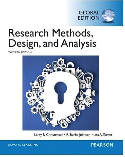 Research Methods, Design, and Analysis cover