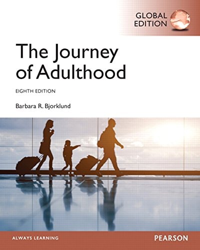 Journey of Adulthood, Global Edition cover