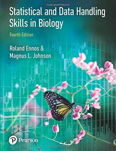 Statistical and Data Handling Skills in Biology cover