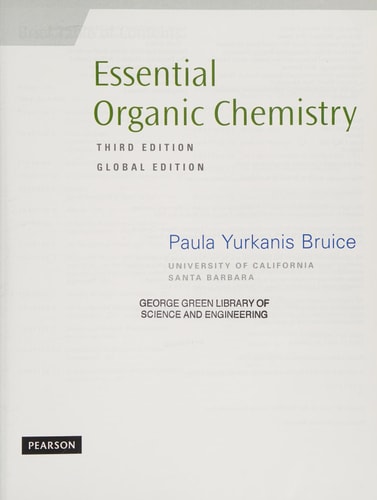 Essential Organic Chemistry, Global Edition cover
