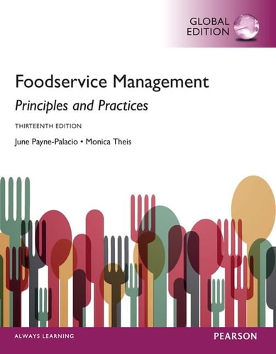 Foodservice Management Principles and Practices cover