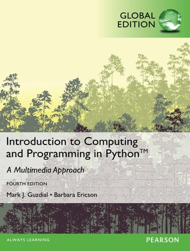 Introduction to Computing and Programming in Python, Global Edition cover