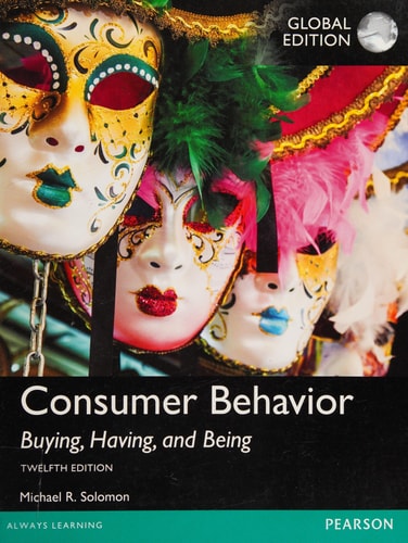 Consumer Behavior Buying, Having, and Being cover