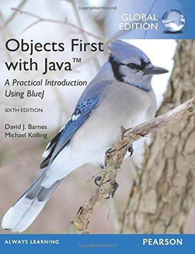 Objects First with Java A Practical Introduction Using BlueJ cover