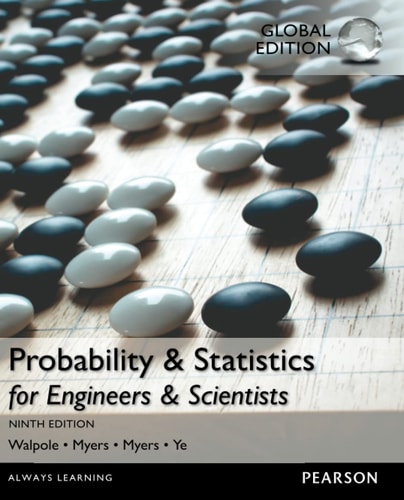 Probability & Statistics for Engineers & Scientists cover