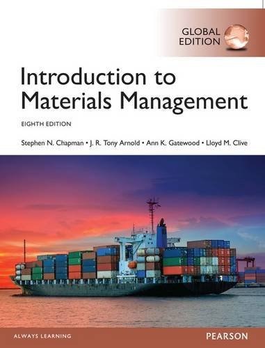 Introduction to Materials Management cover