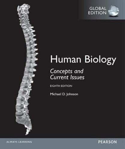 Human Biology Concepts and Current Issues cover