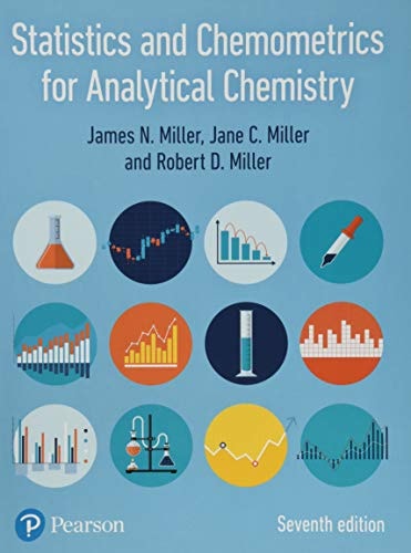 Statistics and Chemometrics for Analytical Chemistry cover