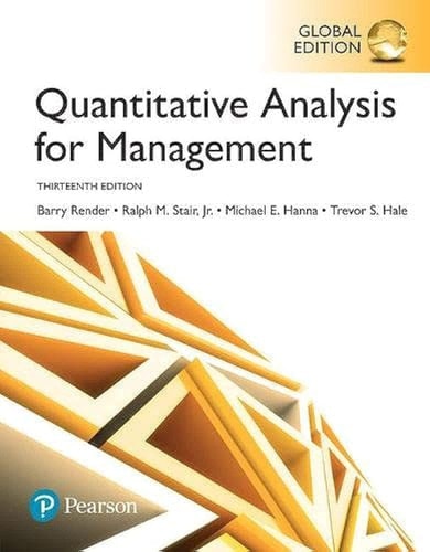 Quantitative Analysis for Management cover