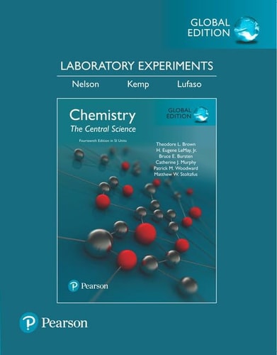 Laboratory Experiments for Chemistry: the Central Science in SI Units cover