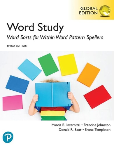 Word Study: Word Sorts for Within Word Pattern Spellers, Global Edition, 3rd Edition cover