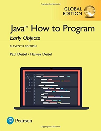 Java How to Program : Early Objects cover