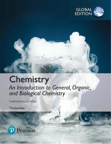Chemistry An Introduction to General, Organic, and Biological Chemistry cover