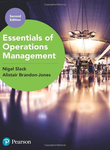 Essentials of Operations Management cover