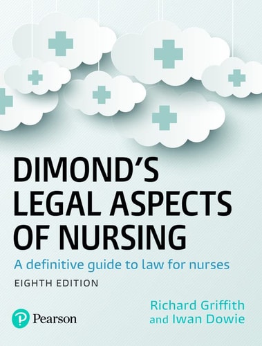 Dimond's Legal Aspects of Nursing A Definitive Guide to Law for Nurses cover