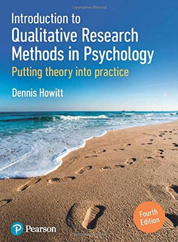 Introduction to Qualitative Research Methods in Psychology Putting Theory Into Practice cover