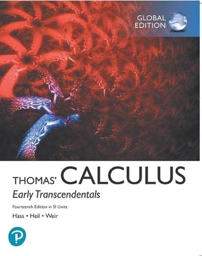 Thomas' Calculus Early Transcendentals cover