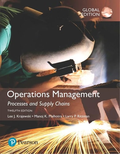 Operations Management: Processes and Supply Chains plus Pearson MyLab Operations Management with Pearson eText, Global Edition cover